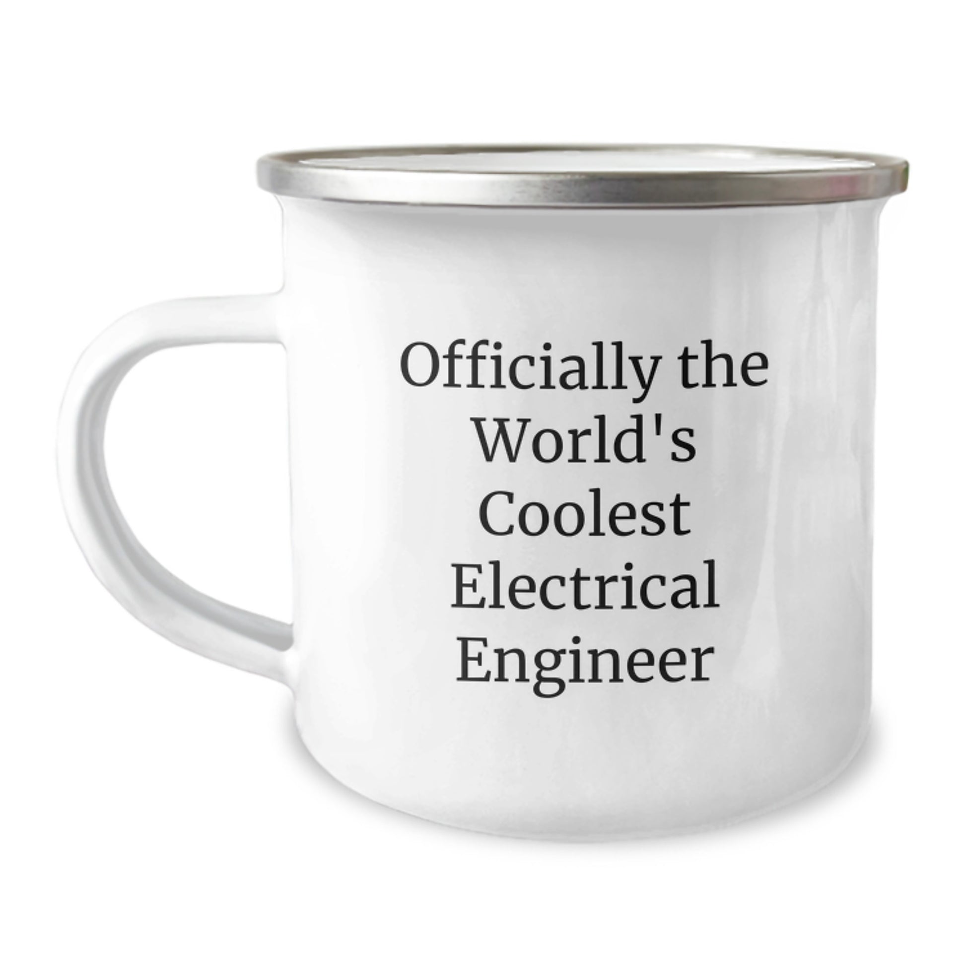 Funny Electrical Engineer Gifts for Men - Officially The World's Coolest Electrical Engineer, Graduation Unique Gifts from Family to Electrical Engineer, Camping Mug - Image 1