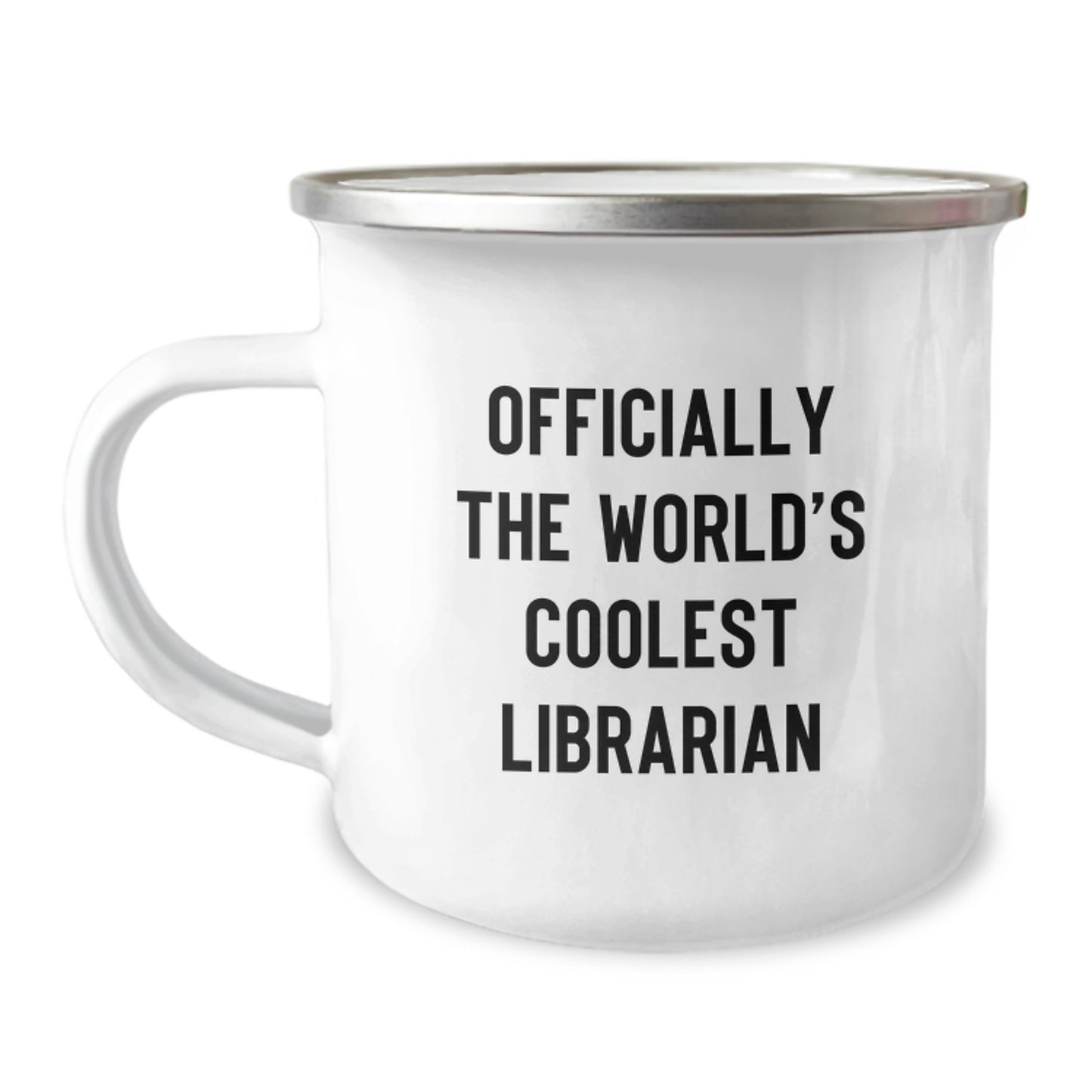 Funny Librarian Gifts from Friends - Coolest Librarian Camping Mug for Librarians, Birthday Unique Gifts - Image 1