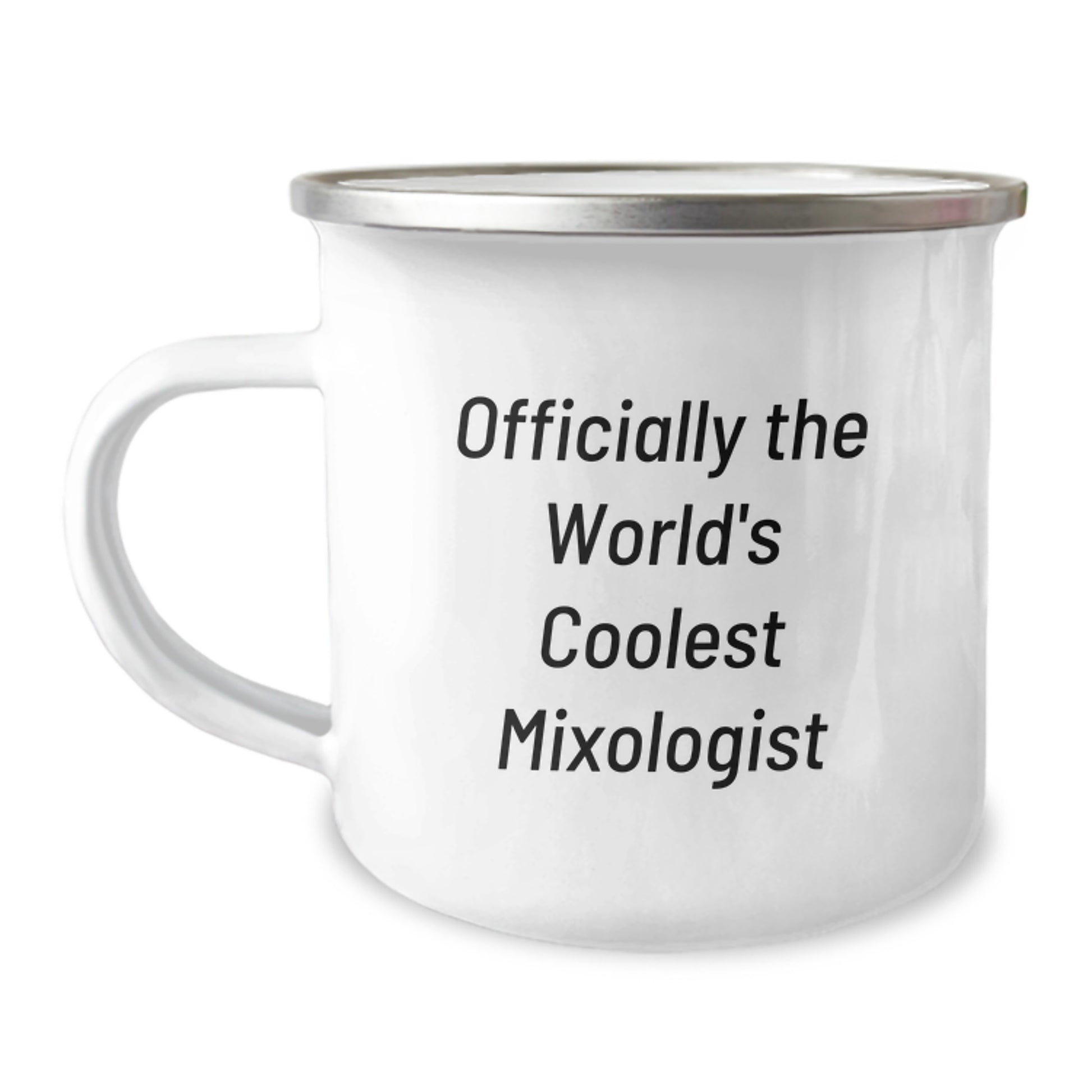 Officially The World's Coolest Mixologist Funny Camping Mug Gifts from Friends for Graduation Unique - Image 1