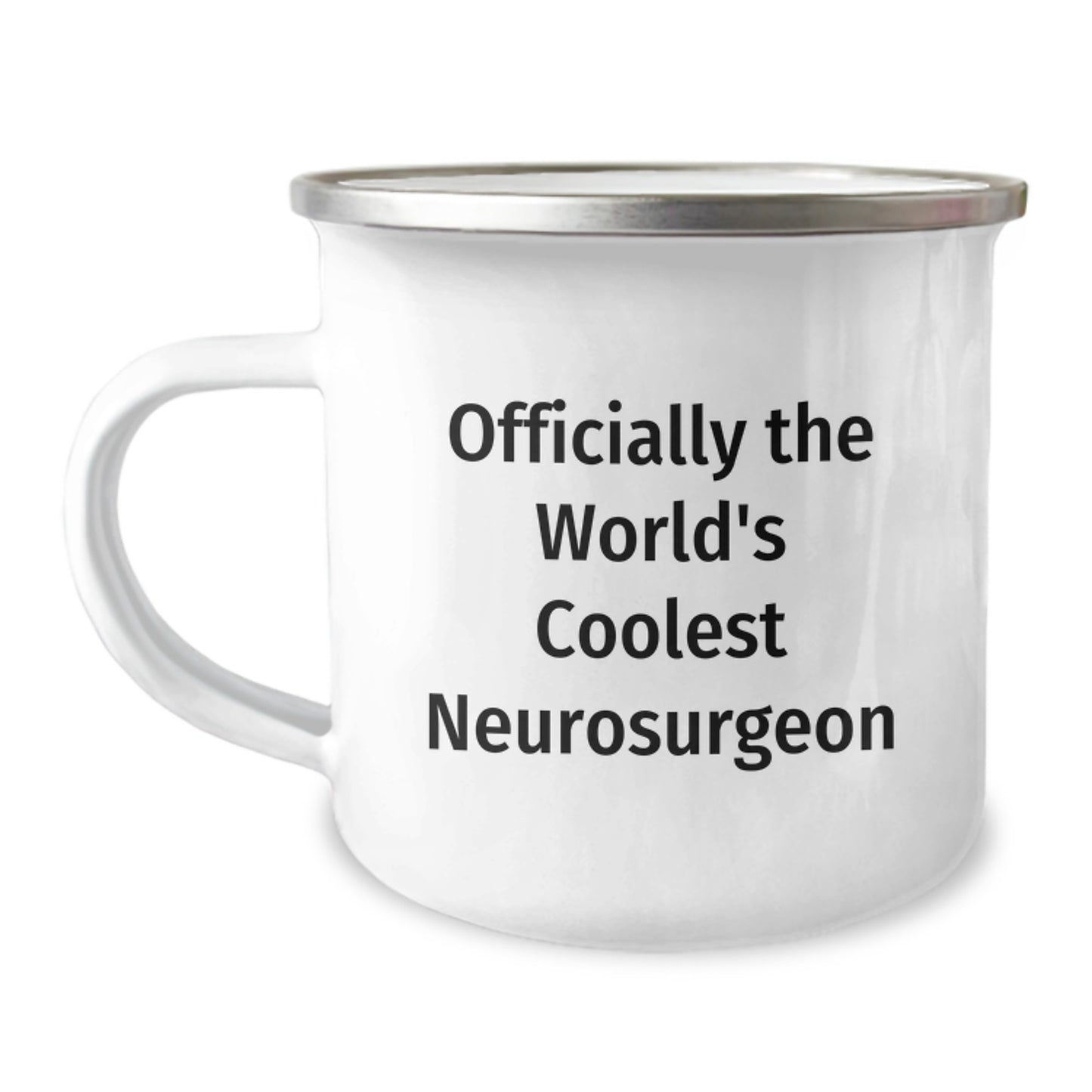 Neurosurgeon Camping Mug Birthday Gift for Him Coolest Neurosurgeon - Image 1
