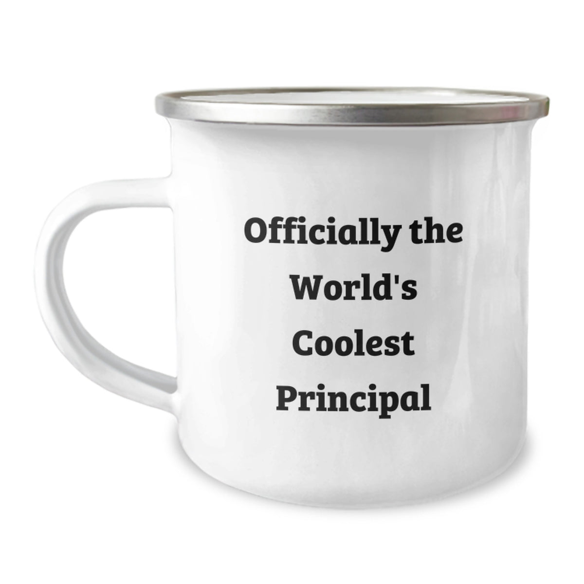 Funny Principal Camping Mug Gifts from Men Friends for Principal, Officially The World's Coolest Principal Camping Mug, Graduation Unique Gifts - Image 1