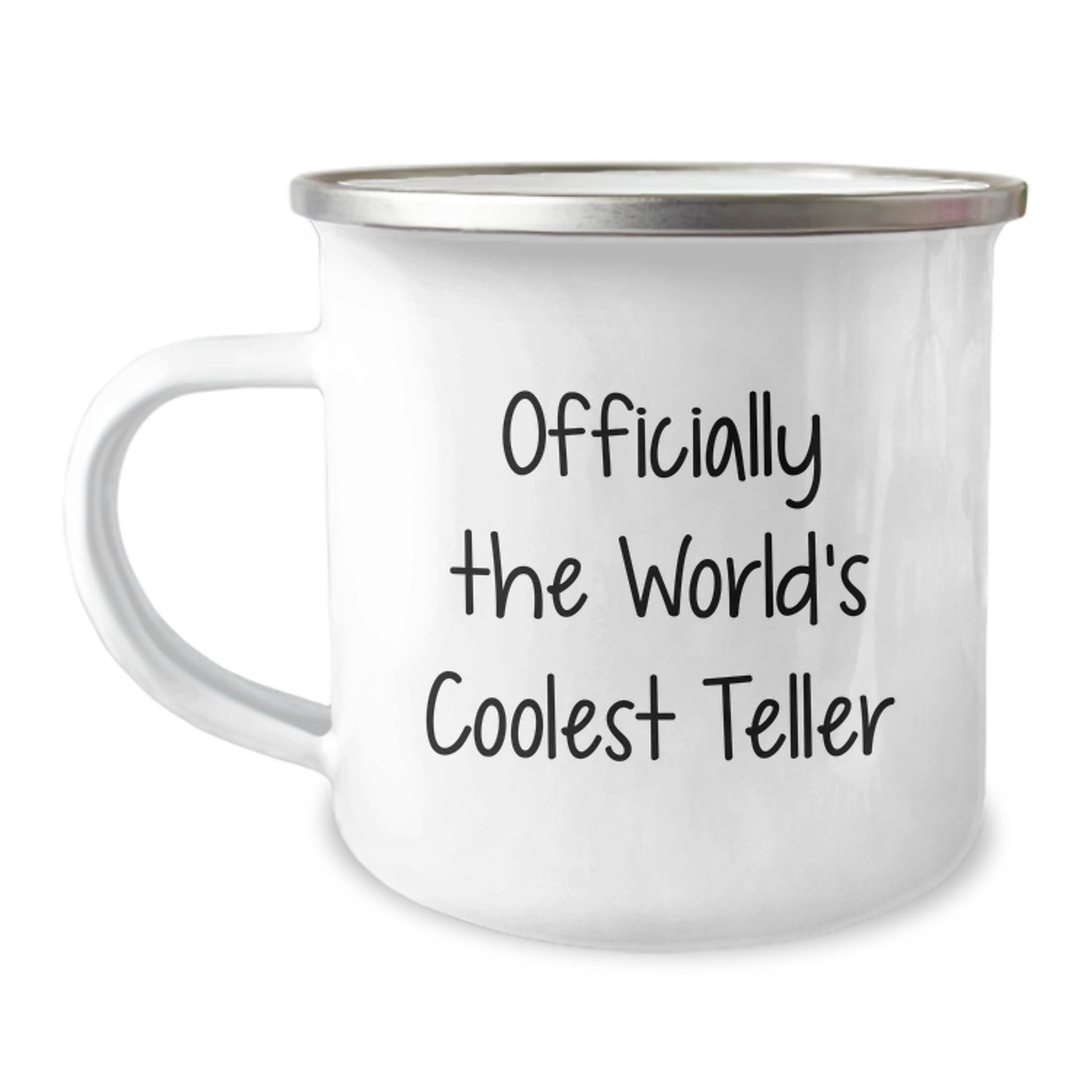 Funny Teller Gifts from Friends, Officially The World's Coolest Teller Camping Mug for Teller Men, Graduation Unique Gifts - Image 1