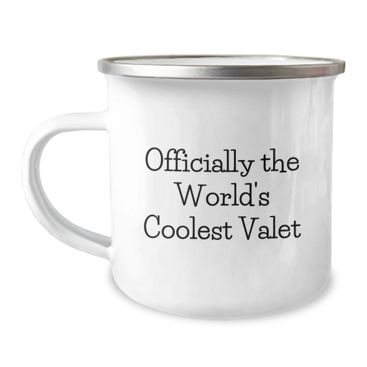 Funny Valet Gifts for Men - Officially The World's Coolest Valet Camping Mug, Unique Graduation Gifts from Friends - Image 1