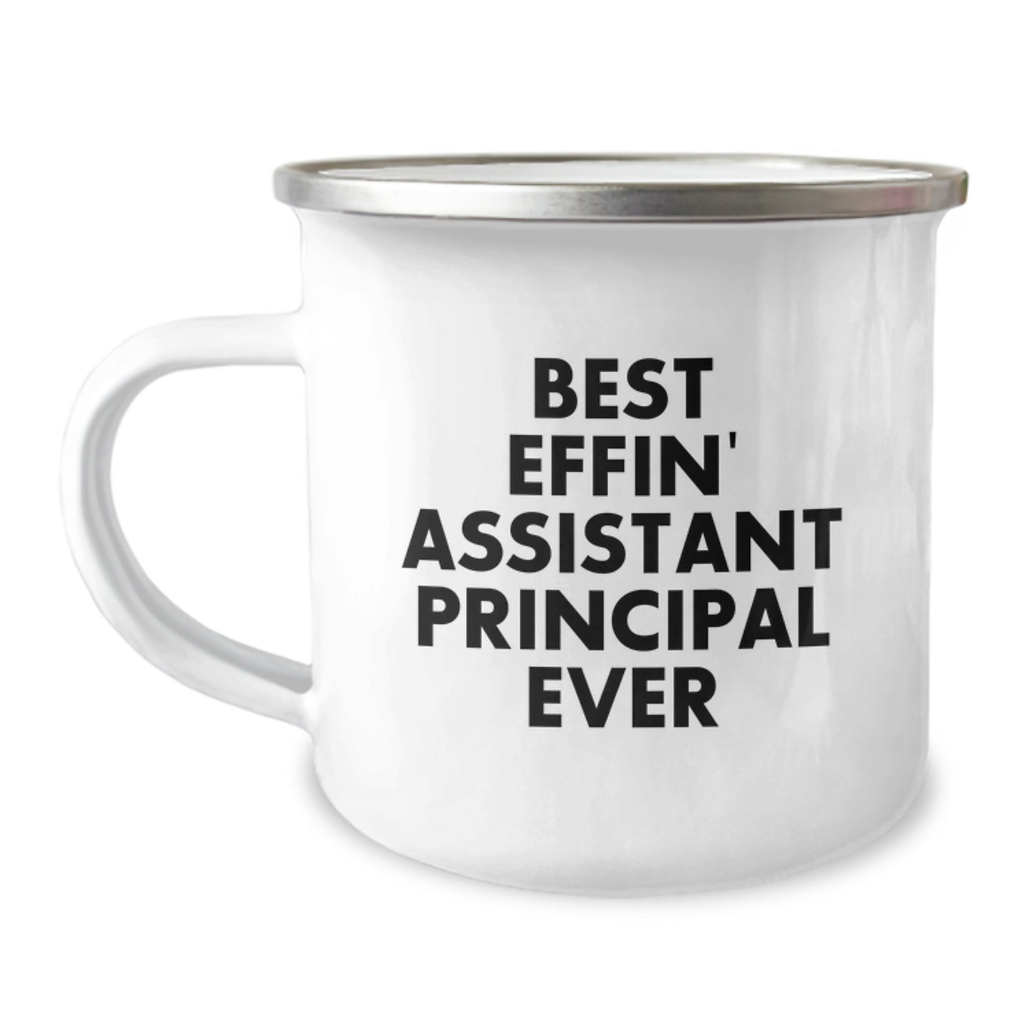 Funny Assistant Principal Gifts for Men, Best Effin' Camping Mug, Graduation Unique Gifts from Coworkers - Image 1