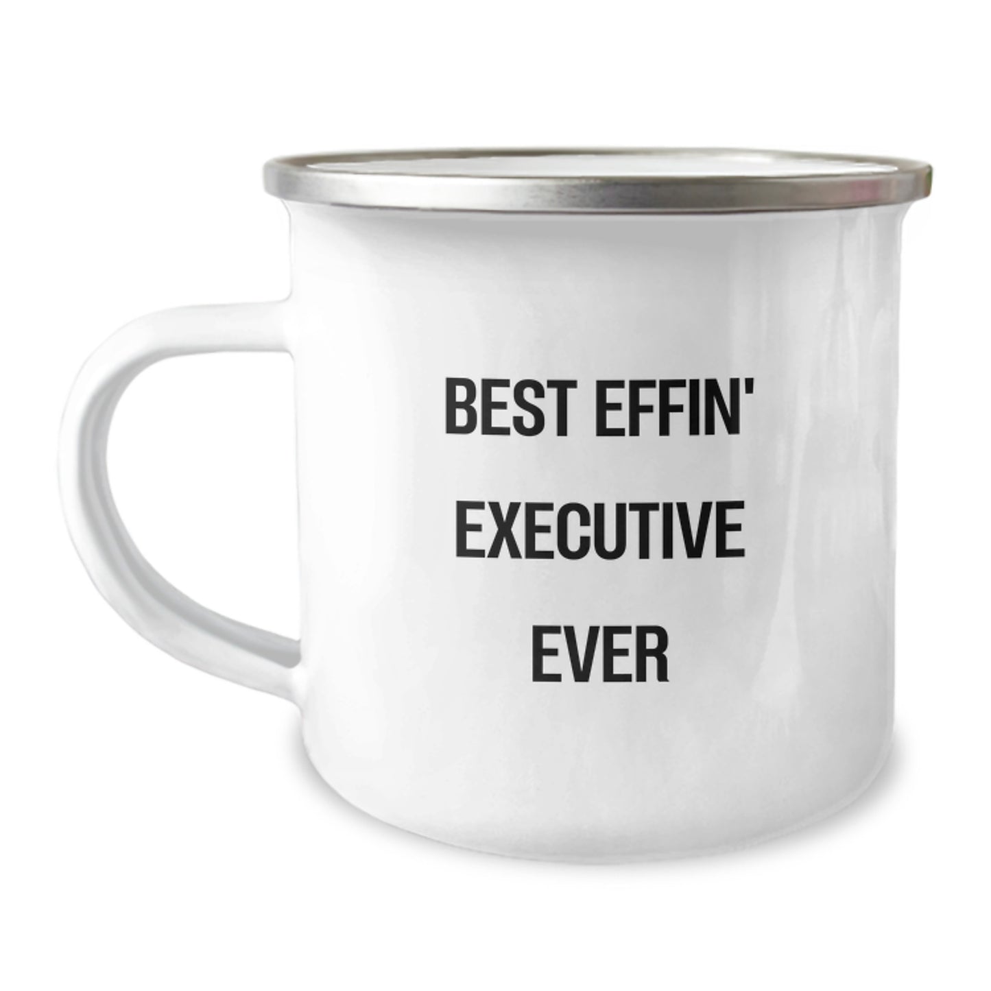 Executive Camping Mug for Him Birthday Gift – Best Effin Executive Ever - Image 1
