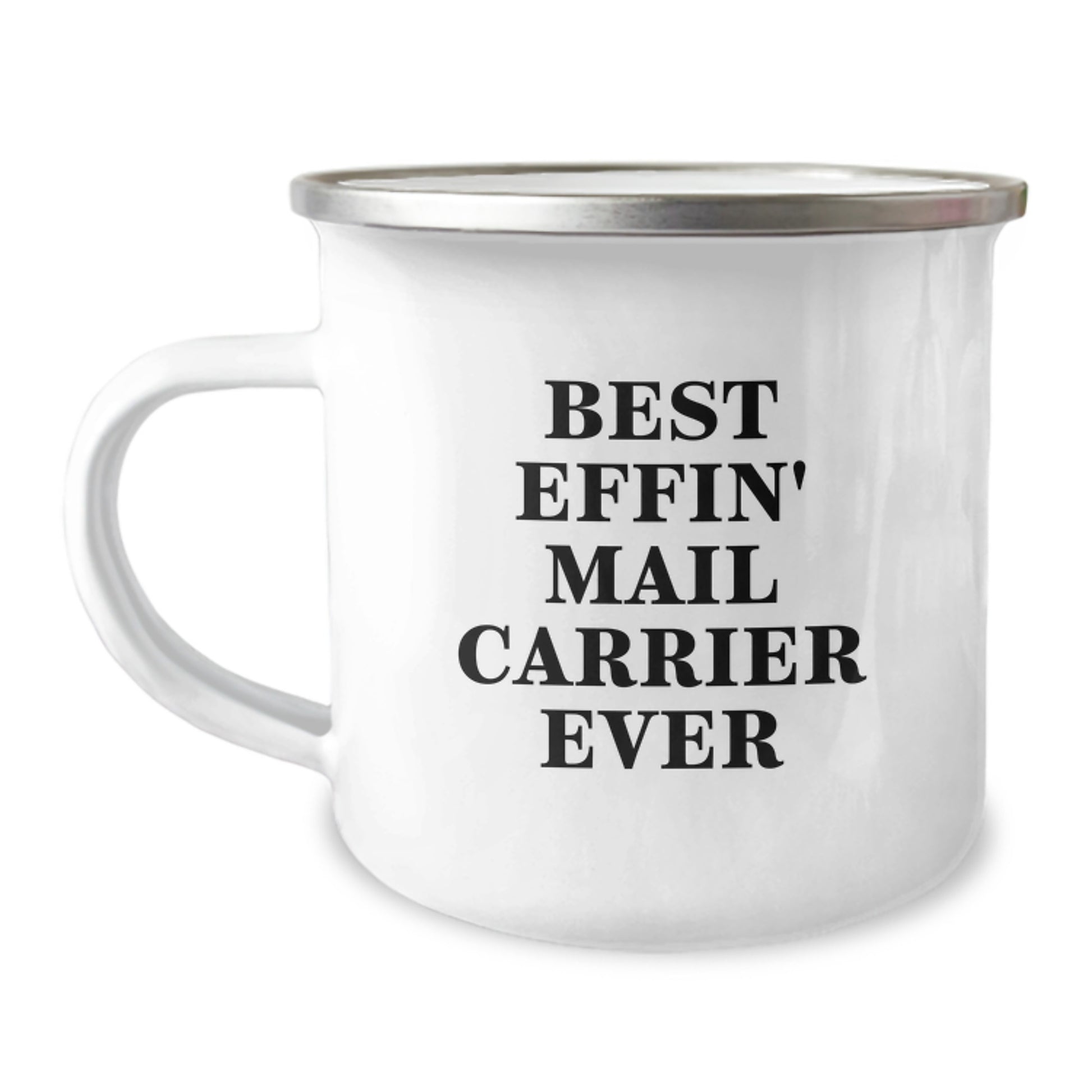 Mail Carrier Keepsake Camping Mug for Him Birthday Gift – Best Effin - Image 1