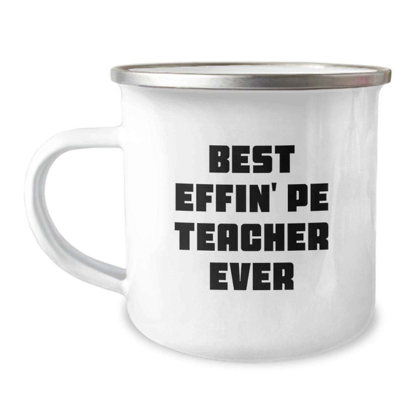 Funny PE Teacher Gifts for Men - Best Effin' Pe Teacher Ever Graduation Unique Gifts from Friends to PE Teacher - Image 1