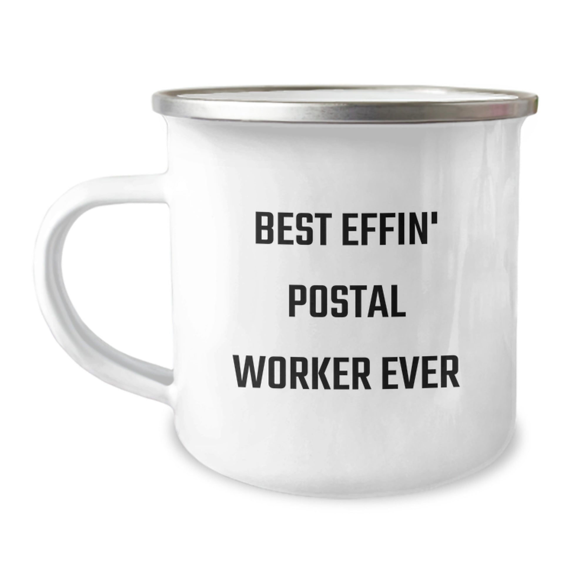 Birthday Gift Postal Worker Mug Best Effin' Postal Worker Ever for Her - Image 1