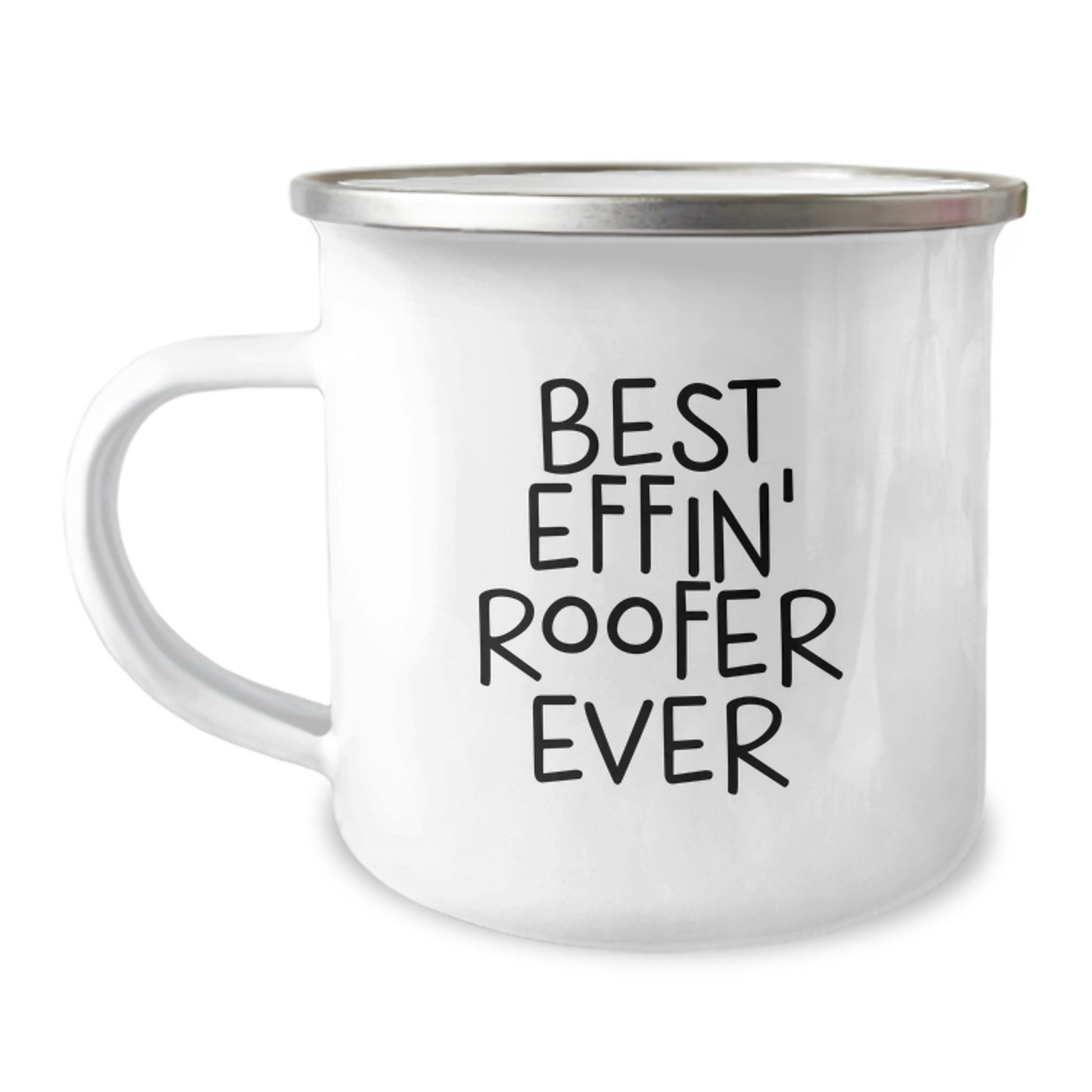 Funny Roofer Gifts from Friends to Best Effin' Roofer Ever Lovers - Unique Camping Mug for Christmas - Image 1