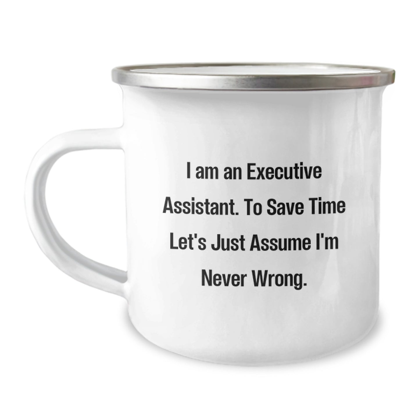Executive Assistant Keepsake Camping Mug for Him Birthday Gift - Image 1
