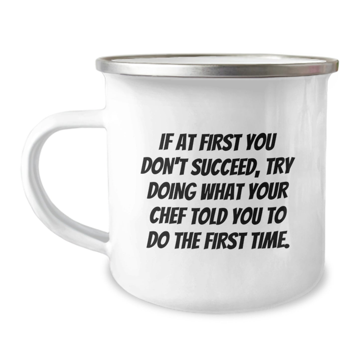 Chef Camping Mug Keepsake Birthday Gift for Him Culinary Champion - Image 1
