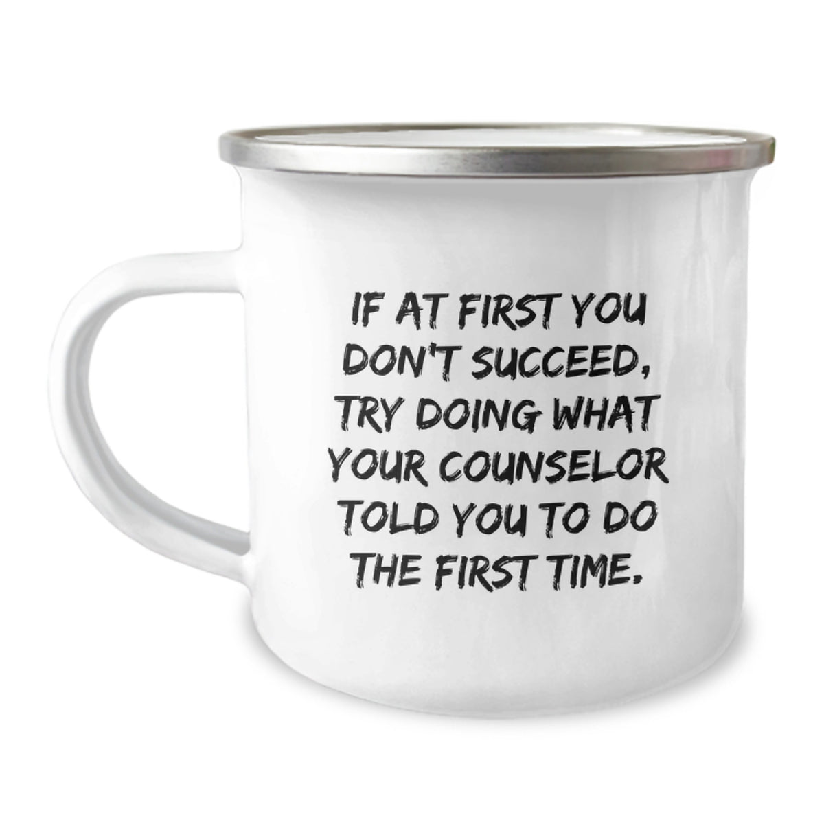 Counselor Camping Mug Keepsake Birthday Gift for Him Inspirational - Image 1