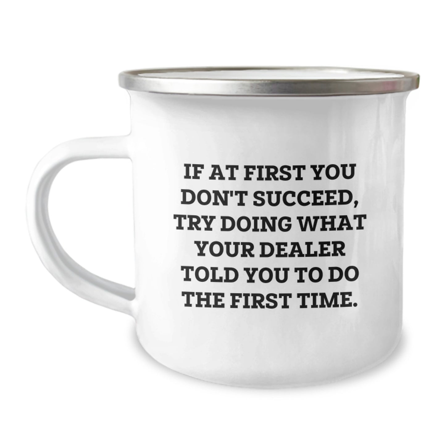 Birthday Gift Dealer Camping Mug Present for Her - Image 1