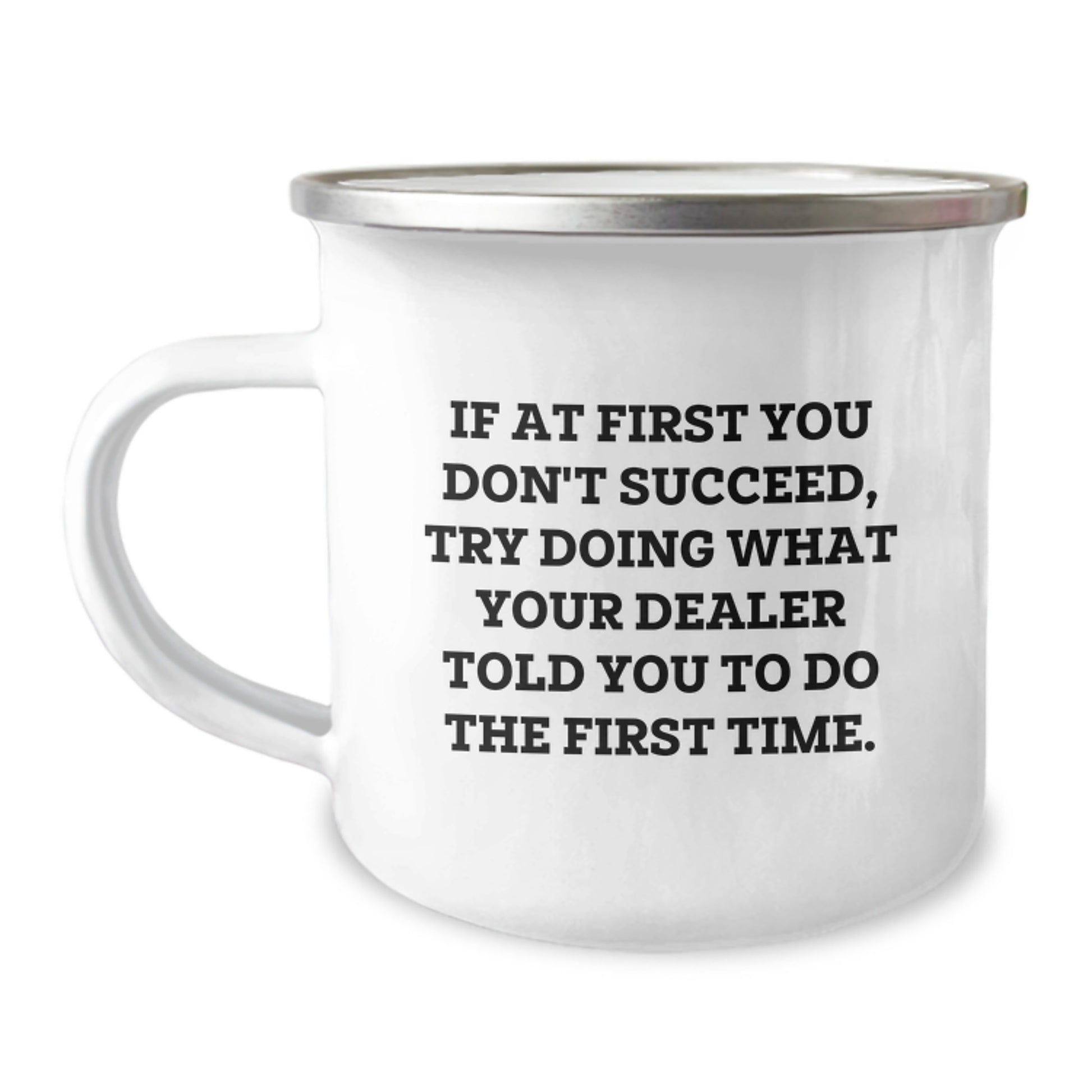 Birthday Gift Dealer Camping Mug Present for Her - Image 1