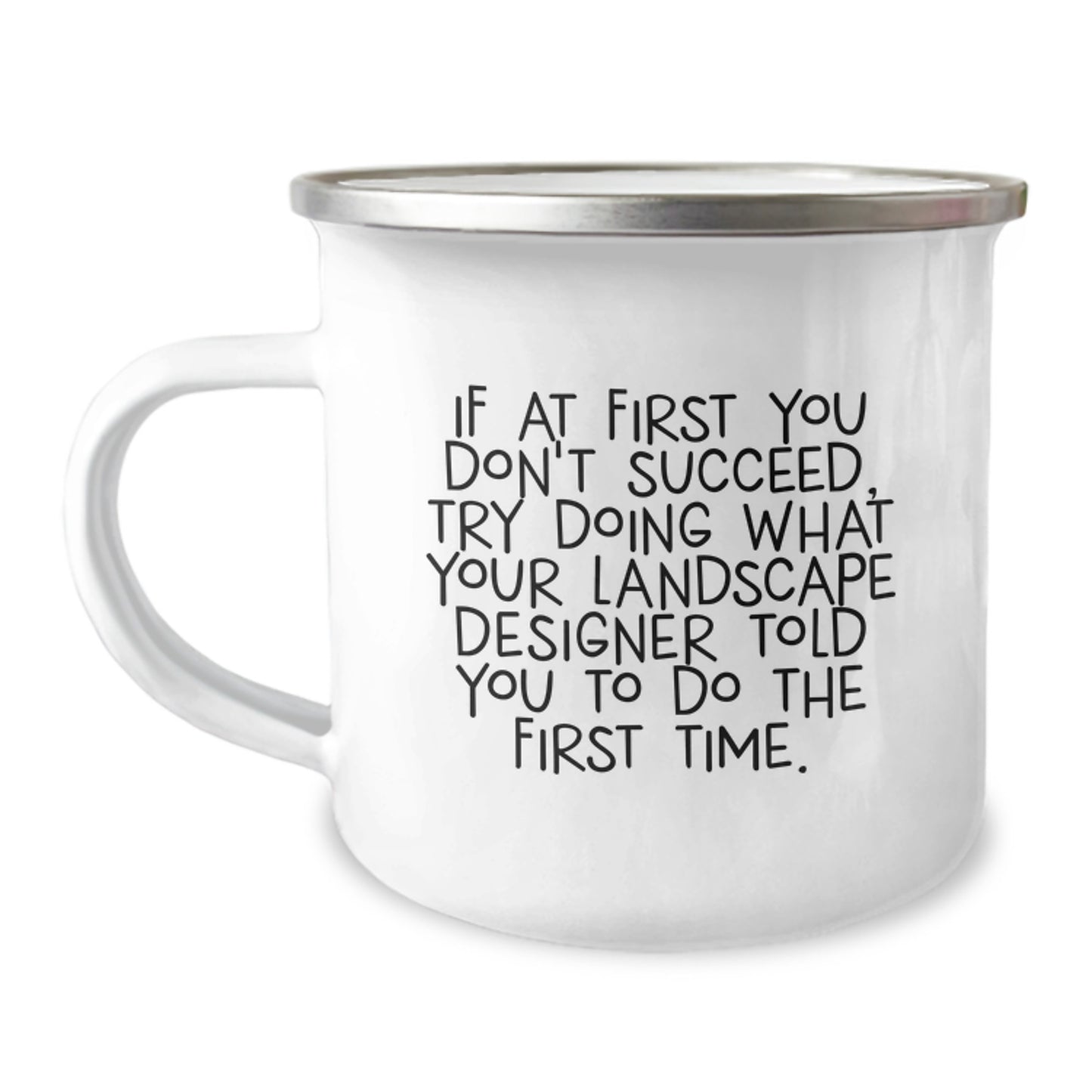 Landscape Designer Keepsake Premium Camping Mug for Him Birthday Gift - Image 1