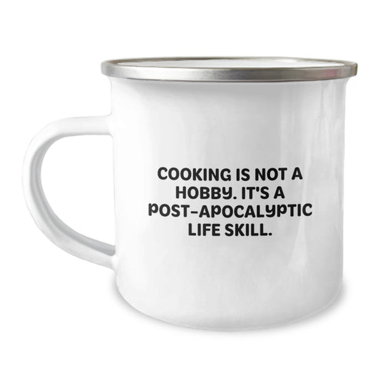 Cooking Keepsake Camping Mug for Him Birthday Gift - Image 1