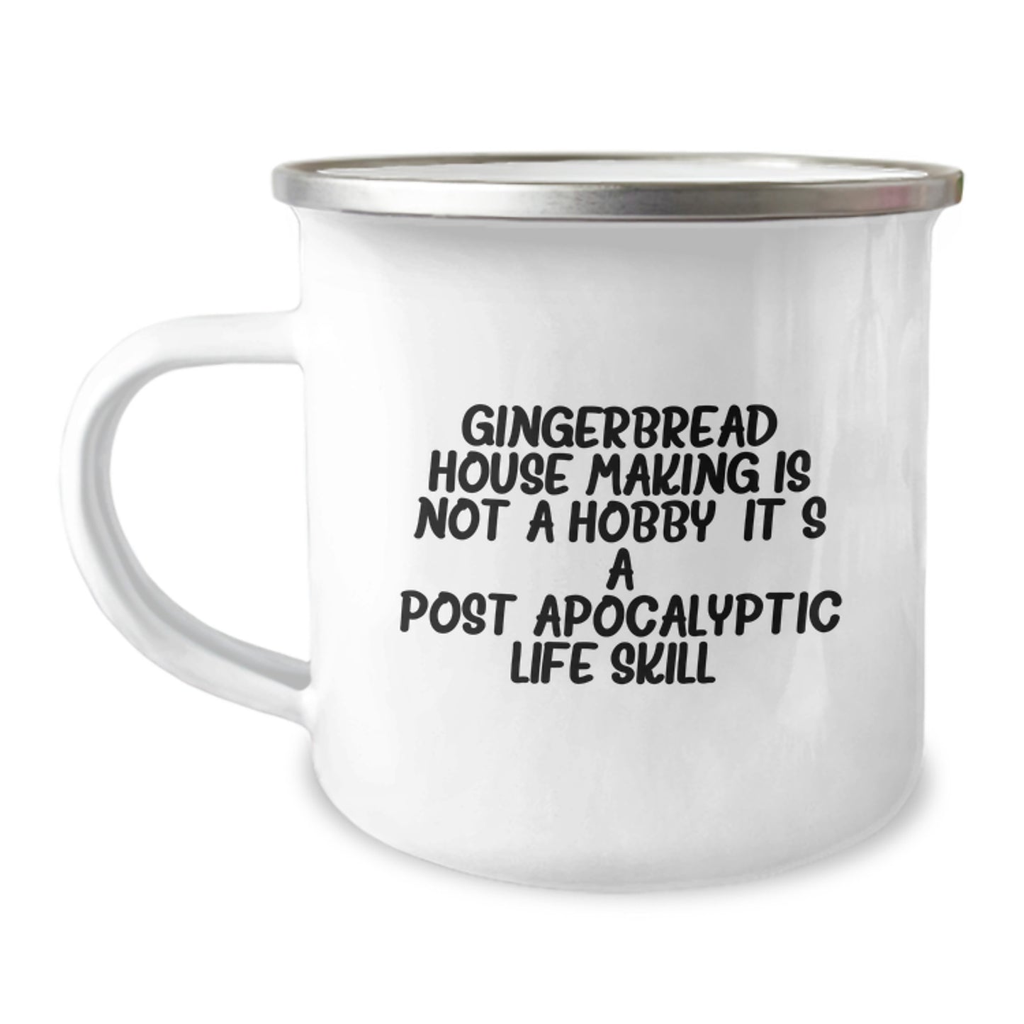 Birthday Gift Gingerbread House Making Camping Mug for Her Present - Image 1