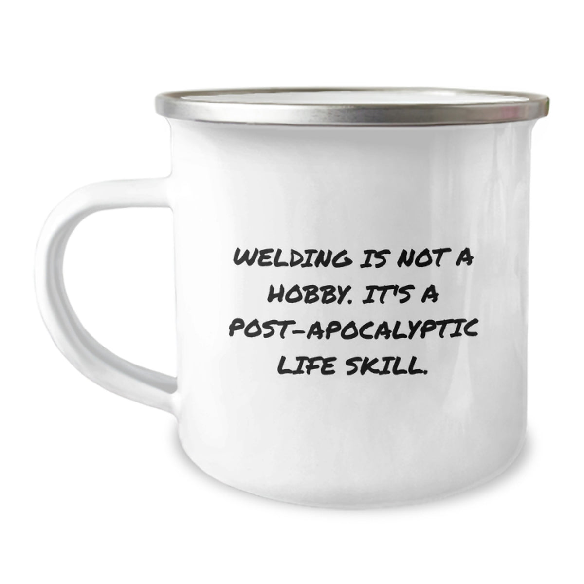 Welding Keepsake Camping Mug for Him Birthday Gift - Image 1