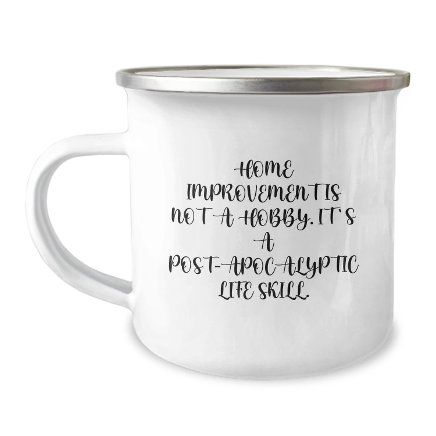 Home Improvement Keepsake Camping Mug for Him Stainless Birthday Gift - Image 1