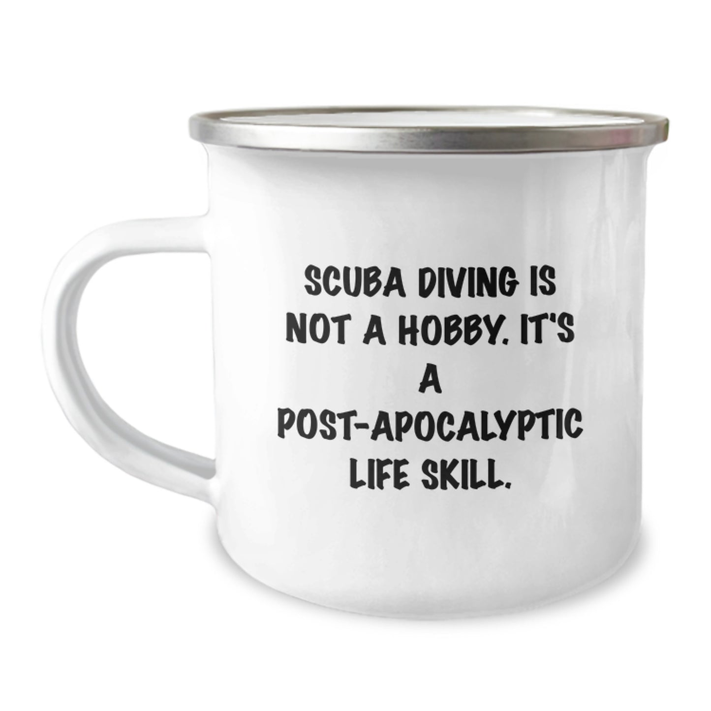 Scuba Diving Keepsake Camping Mug for Him Birthday Gift Stainless - Image 1