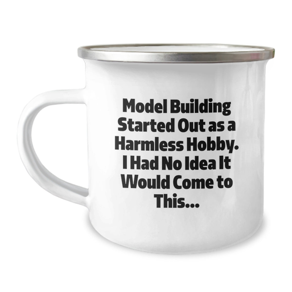Model Building Gift for Him A Humorous Keepsake Mug - Image 1