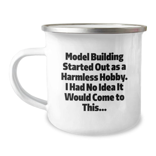 Model Building Gift for Him A Humorous Keepsake Mug - Image 1
