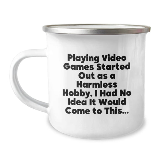 Christmas Gift for Her - Playing Video Games Present, Harmless Hobby, It - Image 1
