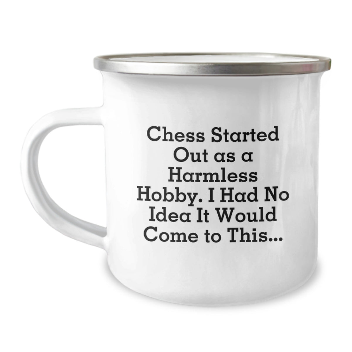 Chess Gift for Him A Witty Keepsake Mug for the Strategic Player - Image 1