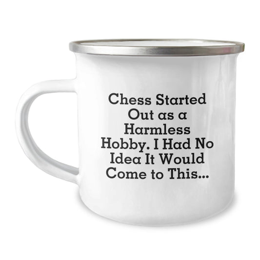 Chess Gift for Him A Witty Keepsake Mug for the Strategic Player - Image 1