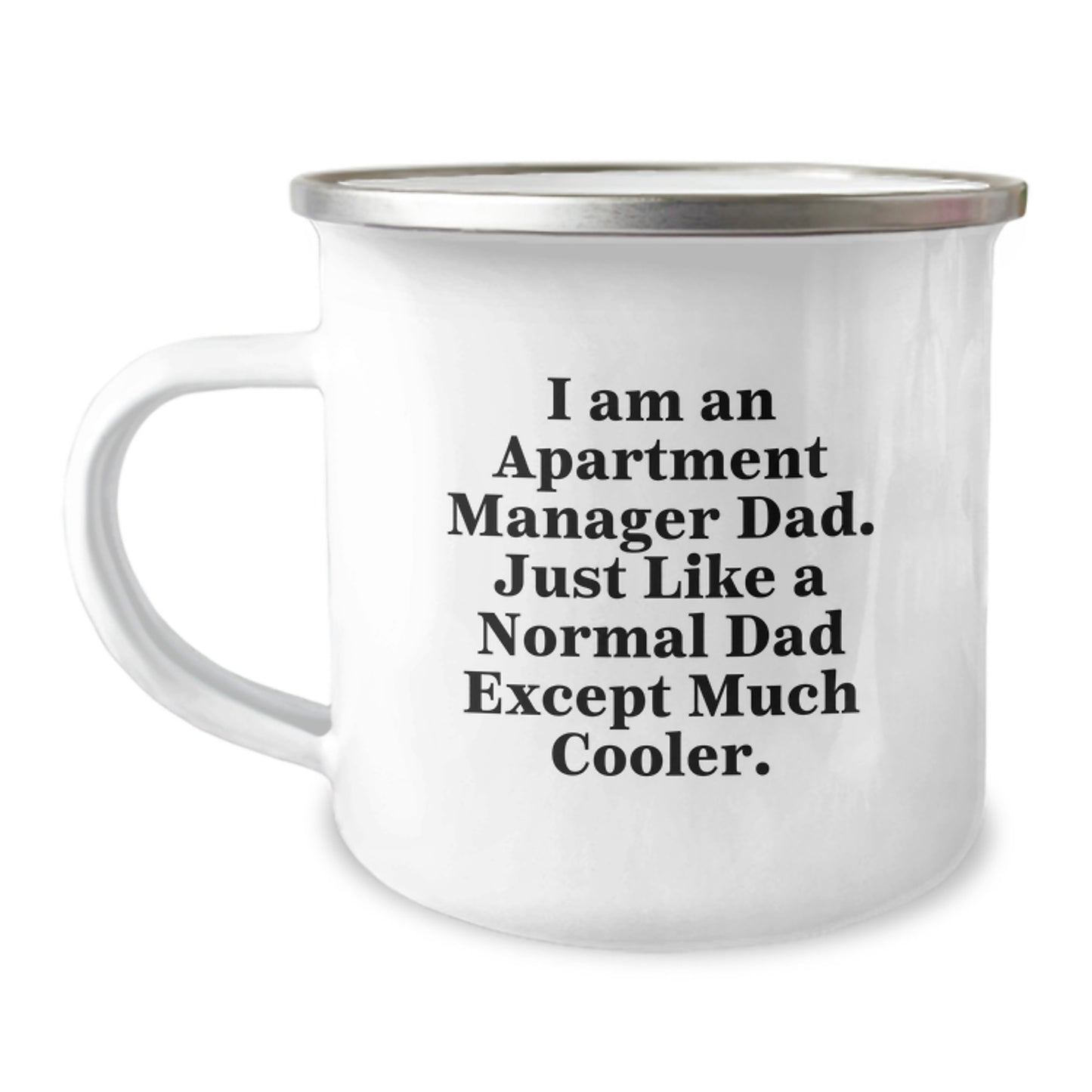 Apartment Manager Camping Mug Keepsake Birthday Gift for Him - Image 1