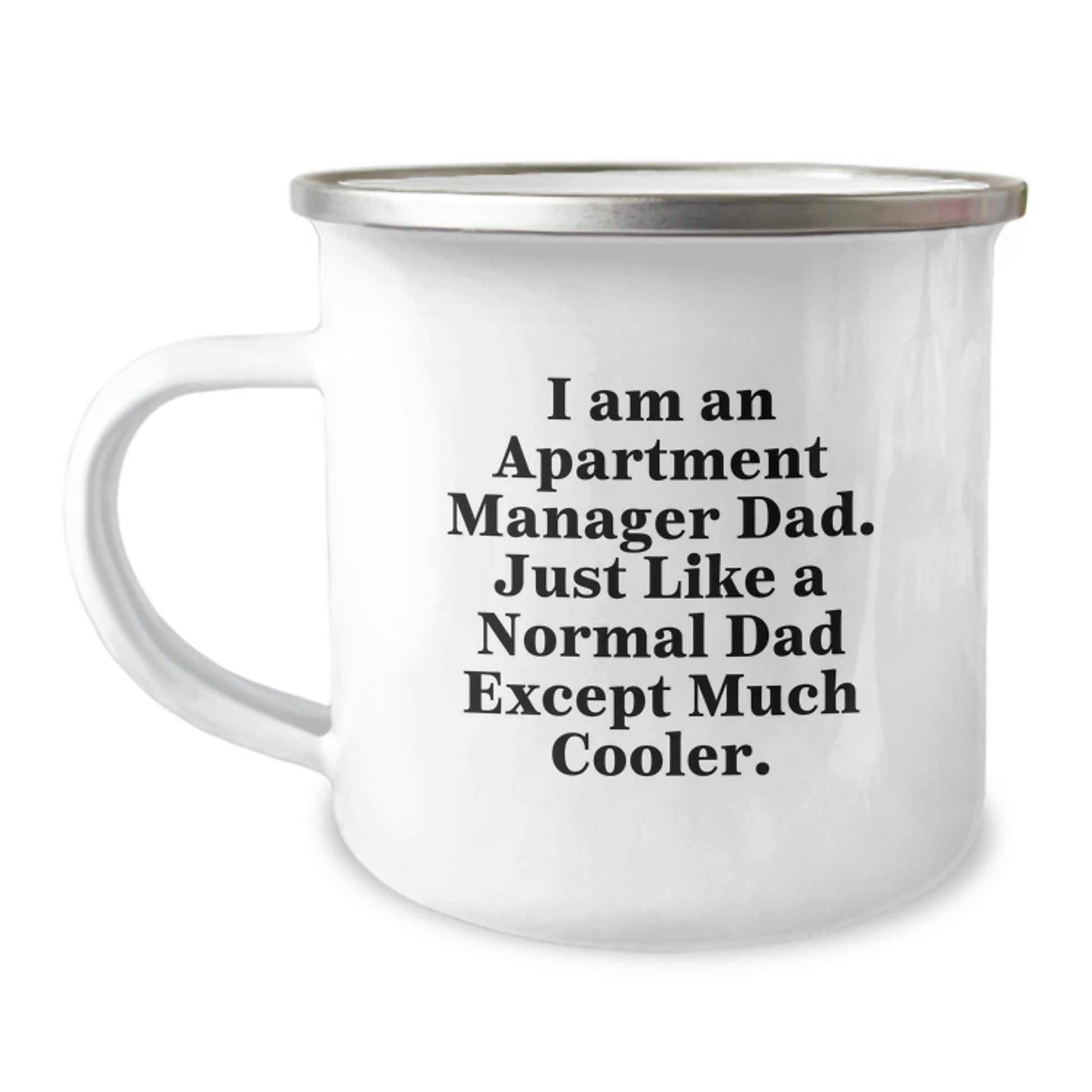 Apartment Manager Camping Mug Keepsake Birthday Gift for Him - Image 1