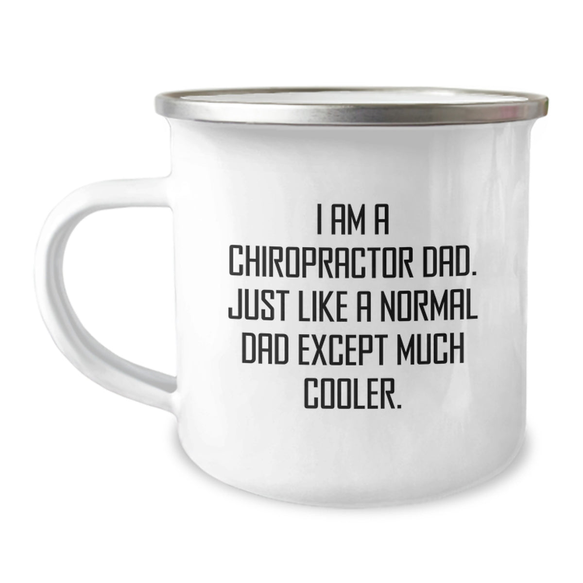 Chiropractor Keepsake Camping Mug for Him Birthday Cool Dad Gift - Image 1