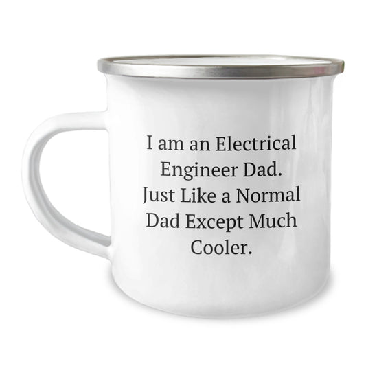 Electrical Engineer Camping Mug Present for Her Birthday Gift - Image 1
