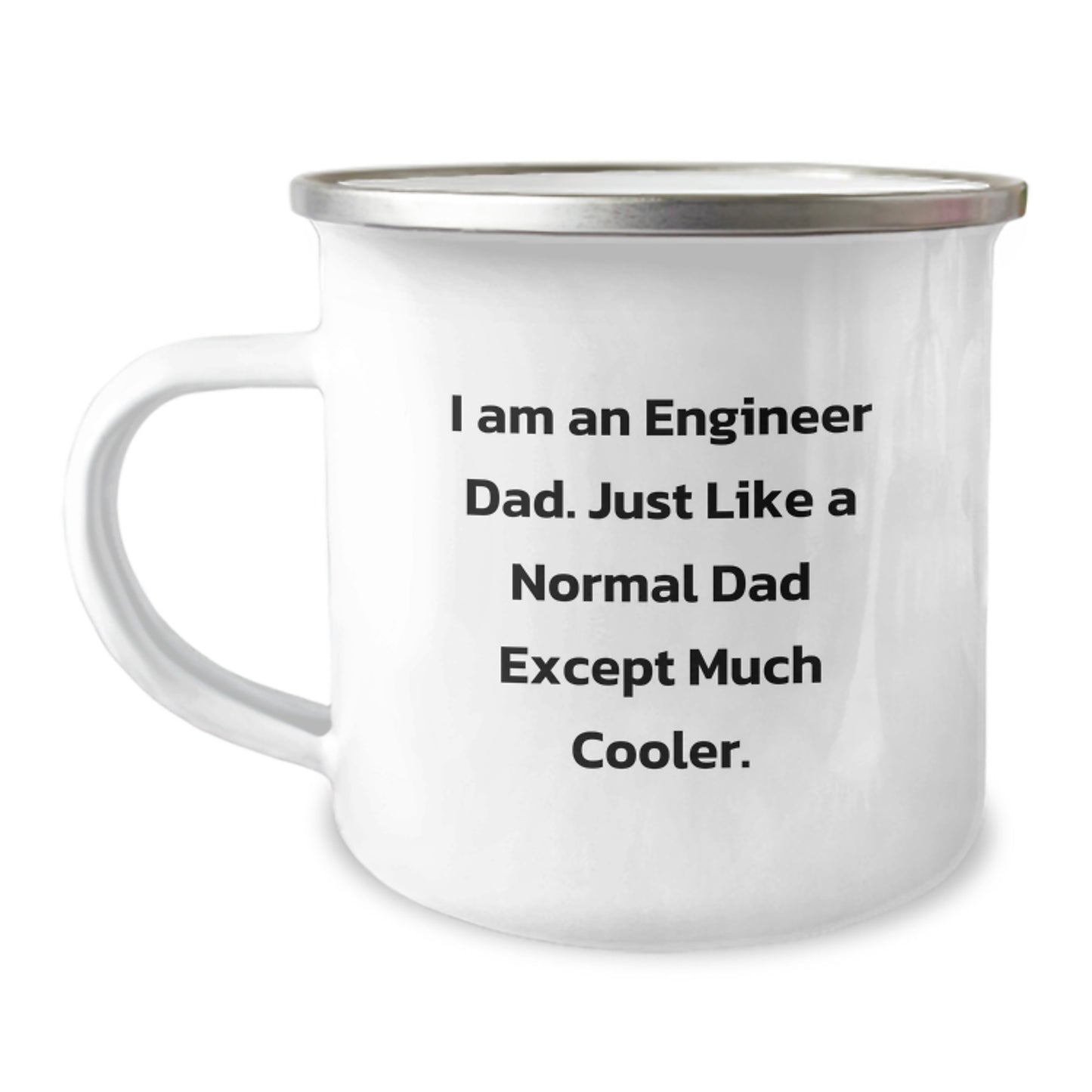 Cool Dad Engineer Camping Mug Essential Birthday Gift for Neighbors - Image 1