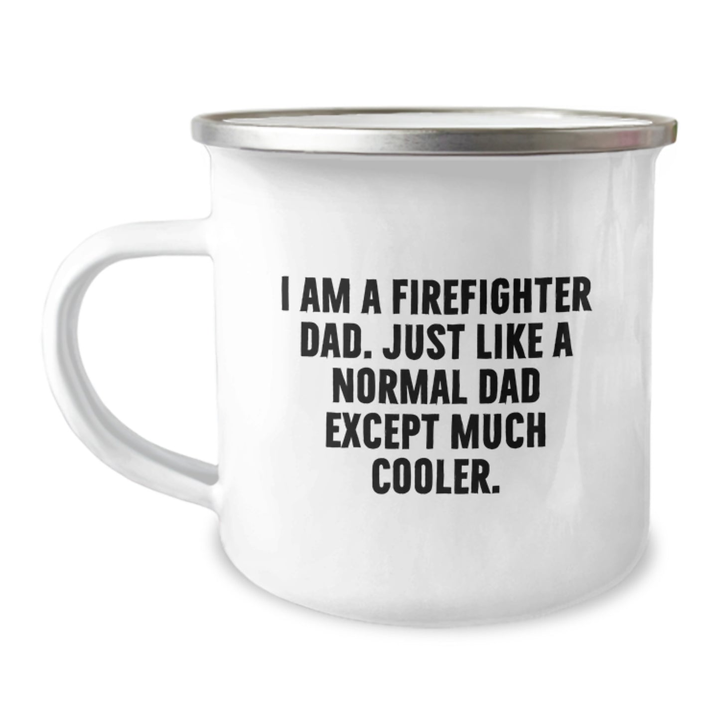 Birthday Gift Firefighter Camping Mug for Her Present - Image 1