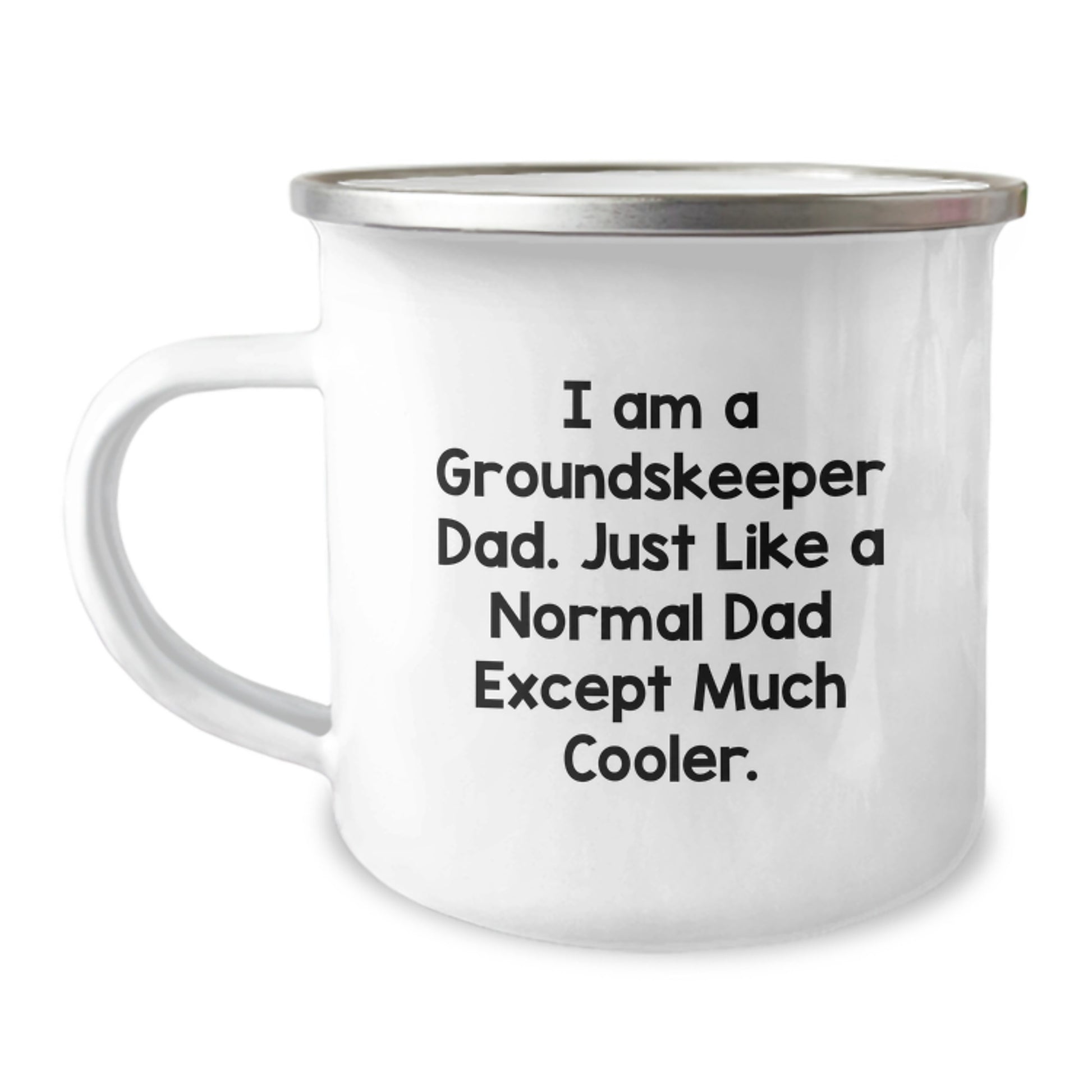 Birthday Gift for Her Groundskeeper Camping Mug Present Surprise - Image 1