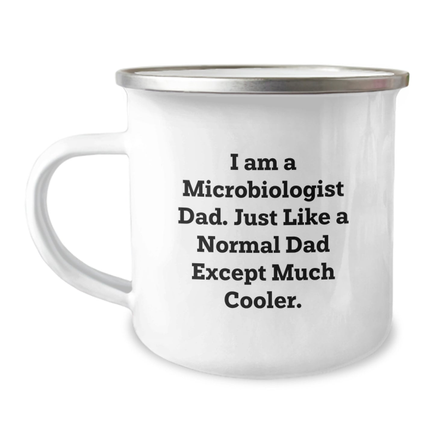 Microbiologist Keepsake Camping Mug for Him Birthday Gift Stainless - Image 1