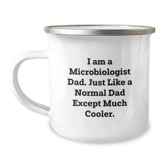 Microbiologist Keepsake Camping Mug for Him Birthday Gift Stainless - Image 1