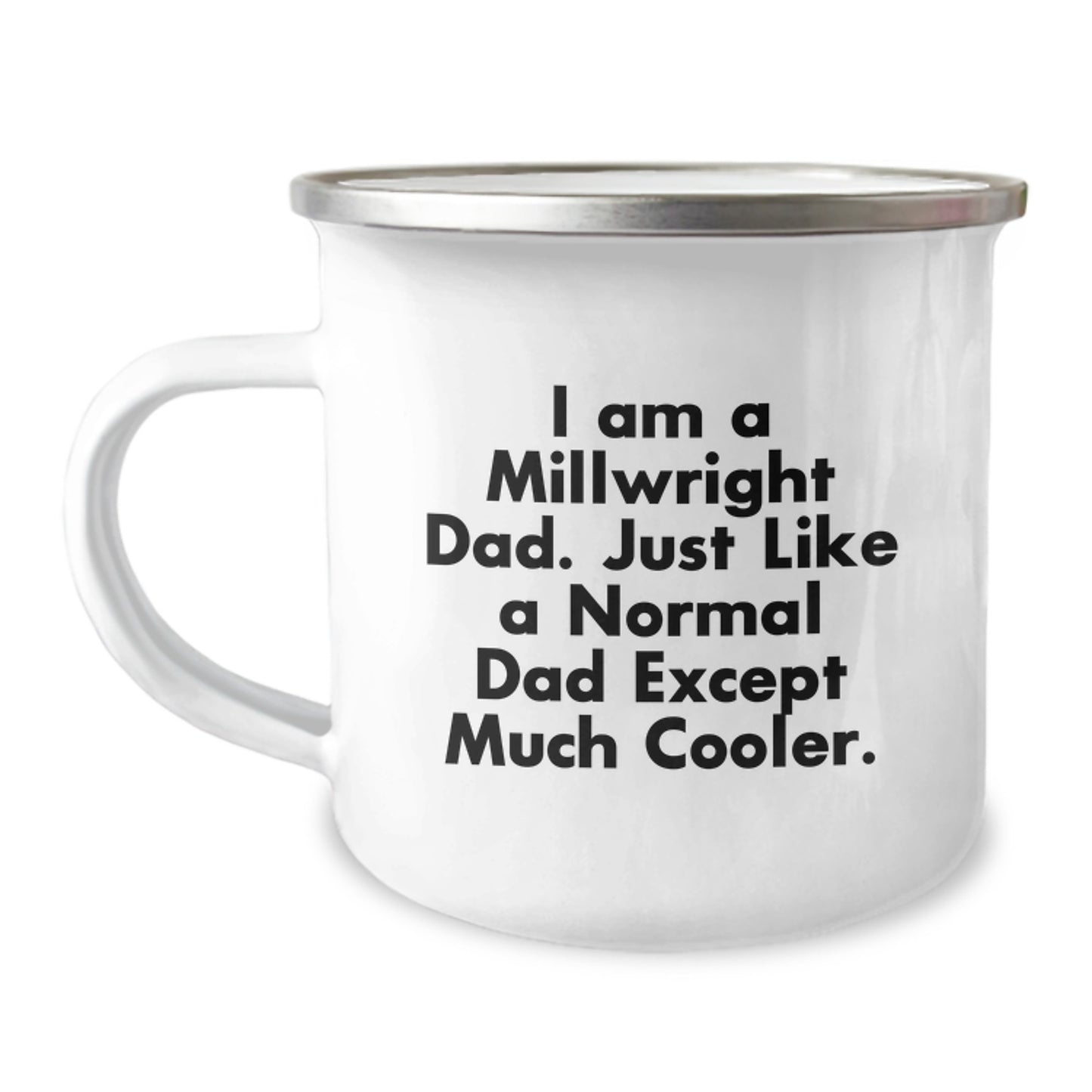 Millwright Keepsake Camping Mug Birthday Gift for Him Dad Pride - Image 1