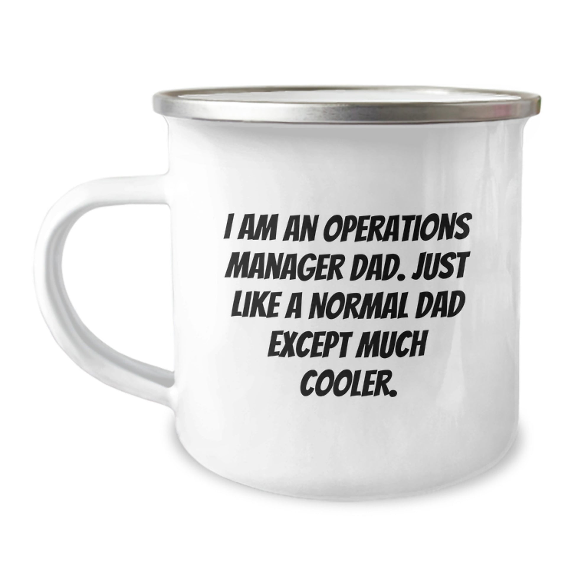 Operations Manager Keepsake Camping Mug Birthday Gift for Him Cool Dad - Image 1