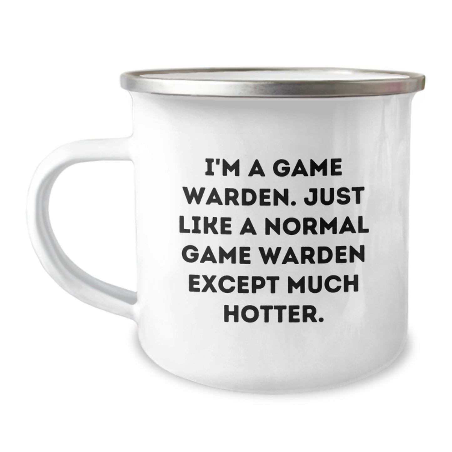 Funny Game Warden Humor Camping Mug Gifts for Game Wardens - Hotter Than Normal - Game Warden Birthday Unique Gifts from Friends - Image 1