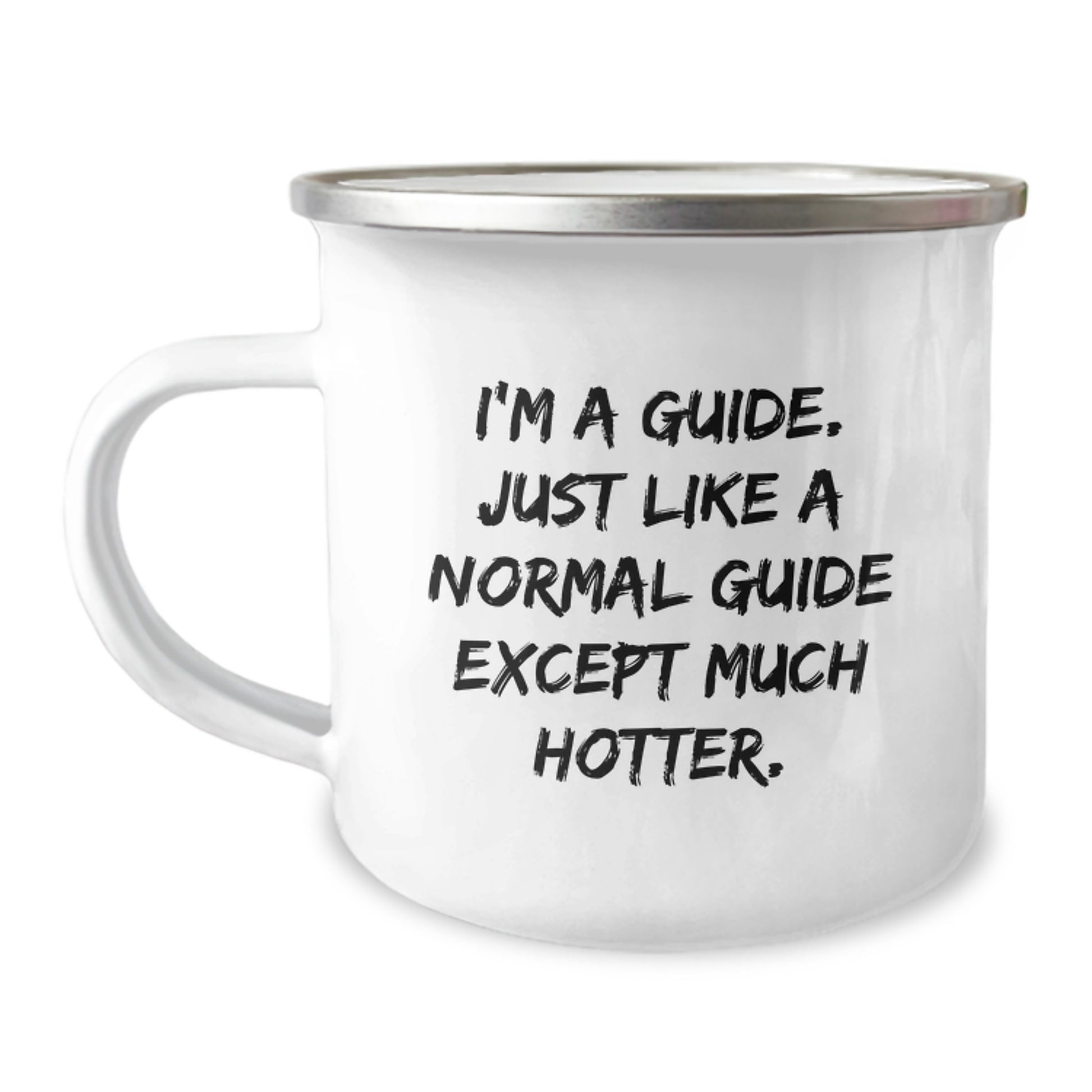 Funny Guide Gifts for Dad, Camping Mug I'm A Guide, Father's Day Unique Gifts from Men - Image 1