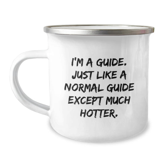 Funny Guide Gifts for Dad, Camping Mug I'm A Guide, Father's Day Unique Gifts from Men - Image 1
