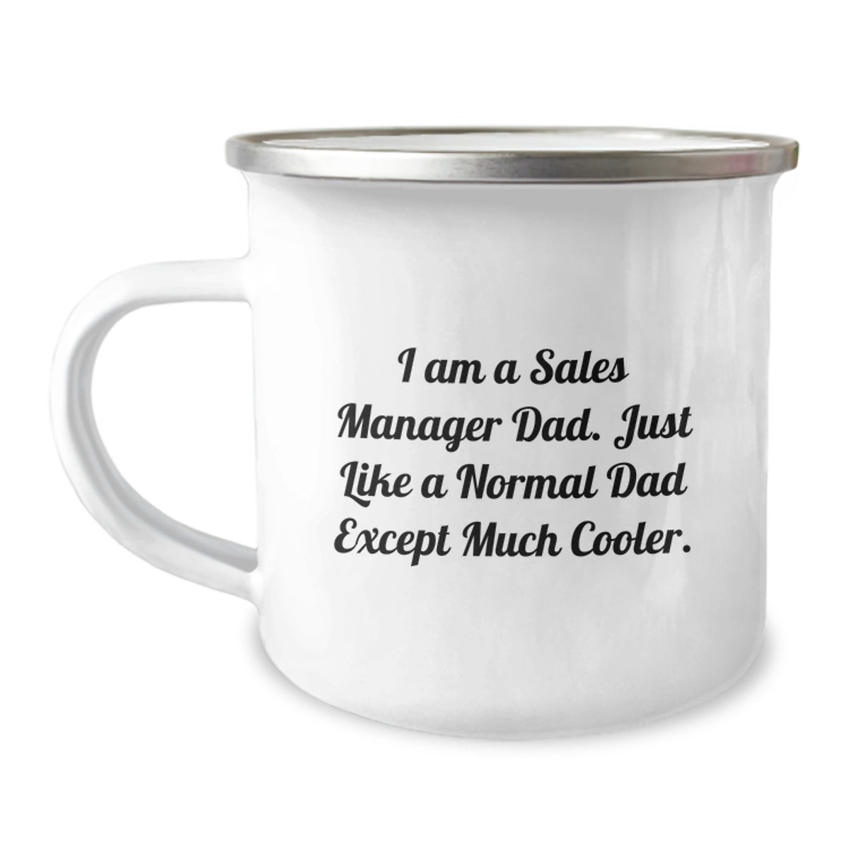 Sales Manager Keepsake Camping Mug for Him Birthday Gift Stainless Cool - Image 1