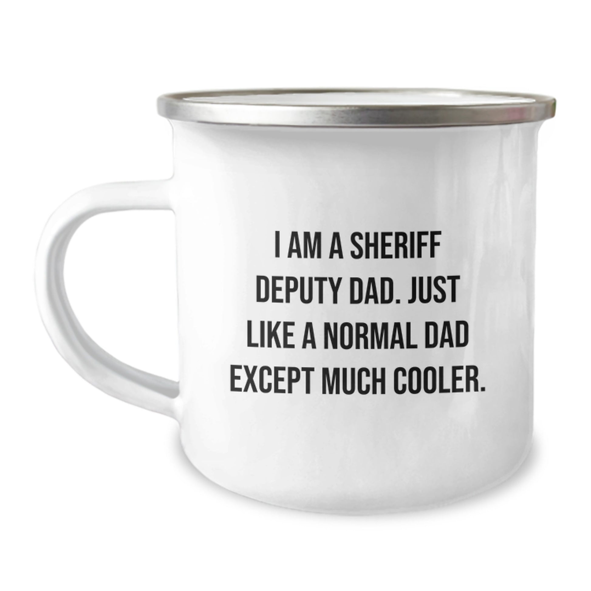 Birthday Gift Sheriff Deputy Camping Mug for Her Present - Image 1