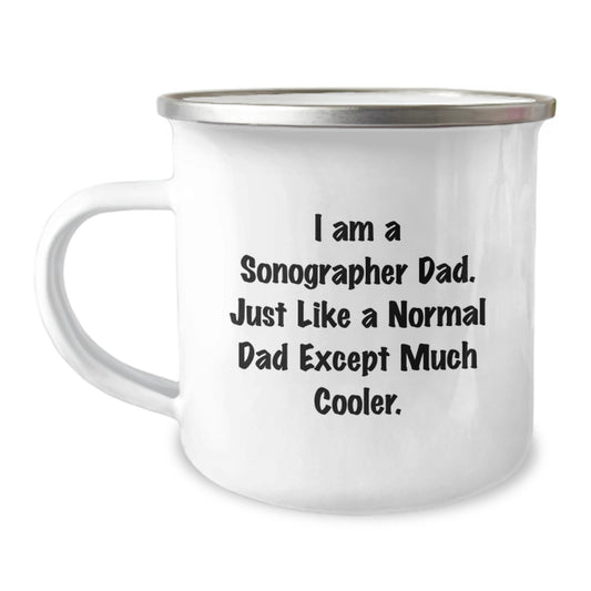 Sonographer Dad Gift A Cool Keepsake Mug for Him - Image 1