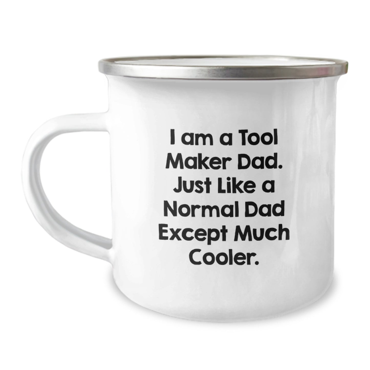 Tool Maker Keepsake Camping Mug for Him Birthday Gift 12oz Stainless - Image 1