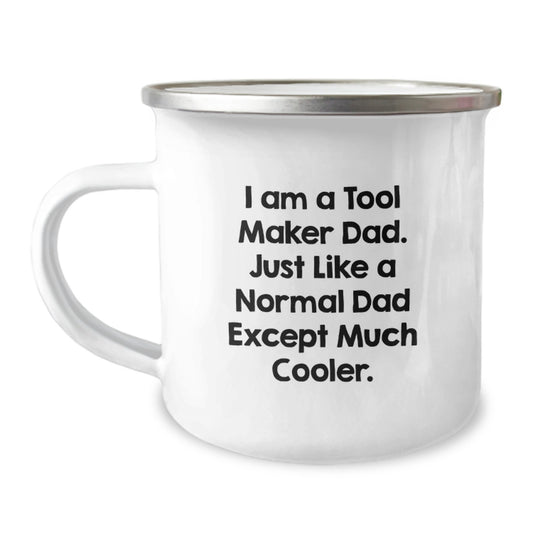 Tool Maker Keepsake Camping Mug for Him Birthday Gift 12oz Stainless - Image 1