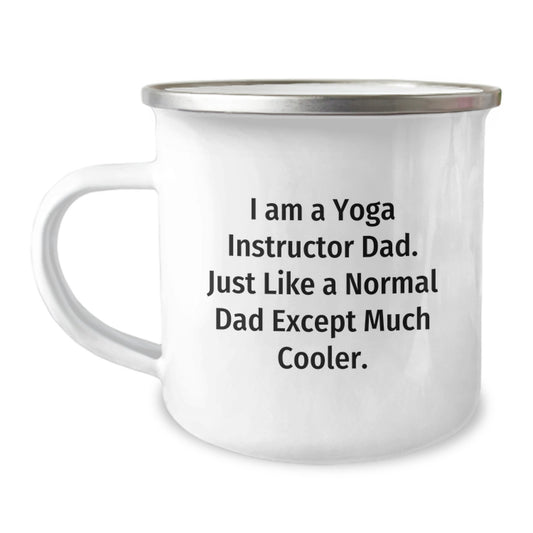 Birthday Gift for Her Yoga Instructor Camping Mug Present - Image 1