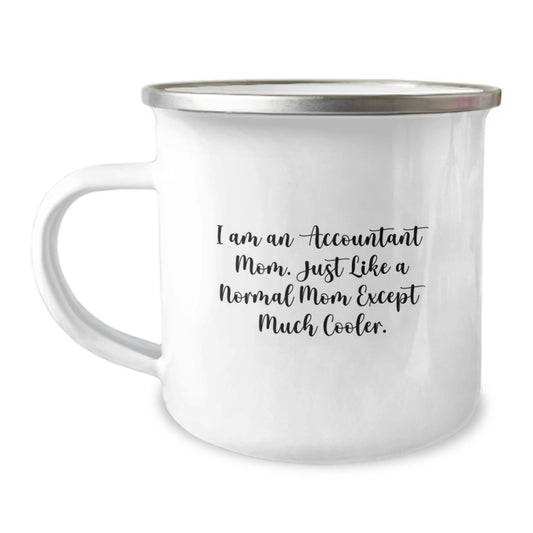 Accountant Camping Mug Novelty Birthday Gift for Friends – Cool Mom - Image 1